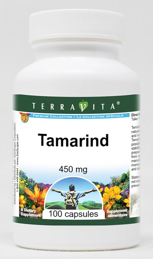 Tamarind - 450 mg (100 Capsules ZIN: 521505) - 3 Pack