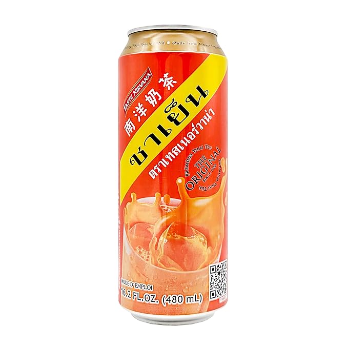 Thai Tea Original (Tisanes Herbal Tea Drink) - 16.2fl Oz (Pack of 12)