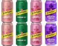 Schweppes Ginger Ale Variety Pack 4 Flavor White Peach Regular Raspberry Dry Grape 12 fl oz cans