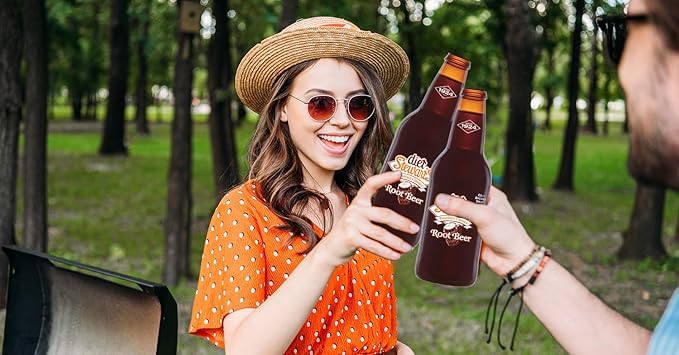 Diet Stewart's Root Beer 12 fl oz (12 Glass Bottles)