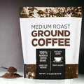 Medium Roast Ground Coffee – Kirkland 100% Arabica Smooth Flavor 2.5 lb Bag – Kosher Certified