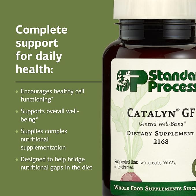 Standard Process Catalyn Gluten Free 240ct Capsules 120 Servings
