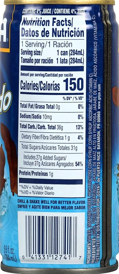 Goya Foods Tamarind Nectar 9.6 Fl Oz (Pack of 24)