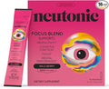 Neutonic Nootropic Focus Blend Powder | Wild Berry 16 Sticks | Caffeine Free Zero Sugar | Support Memory Mental Clarity Cognitive Function | Boost Focus Energy Brain Health