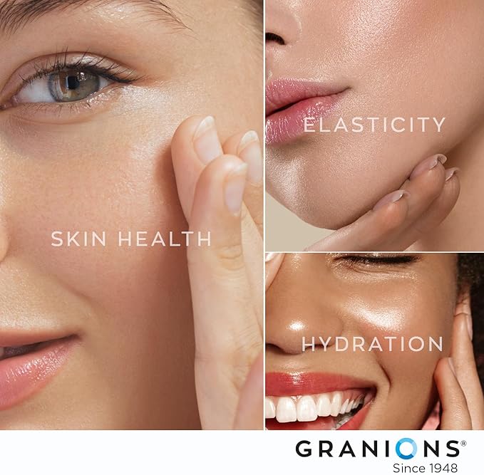 Granions Marine Collagen Pomegranate Powder and Collagen Hyaluronic Complex Beauty Bundle
