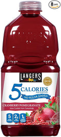 Langers 5 Juice Cocktail Cranberry Pomegranate 64 Fl Oz (Pack of 8)