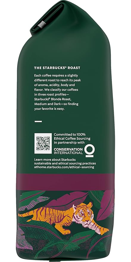 Starbucks Sumatra Coffee Whole Bean 12-Ounce Bags (Pack of 3)