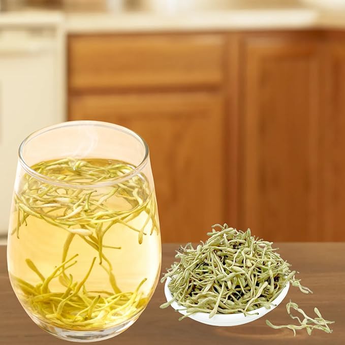 Premium Dried Honeysuckle Tea (18OZ-Small Jar Tea)
