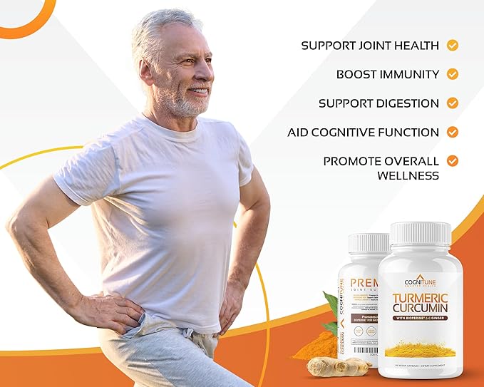 Mind &amp Body Bundle - Multi Collagen Brain Health Turmeric &amp Ginger - Boost Overall Wellness &amp Vitality