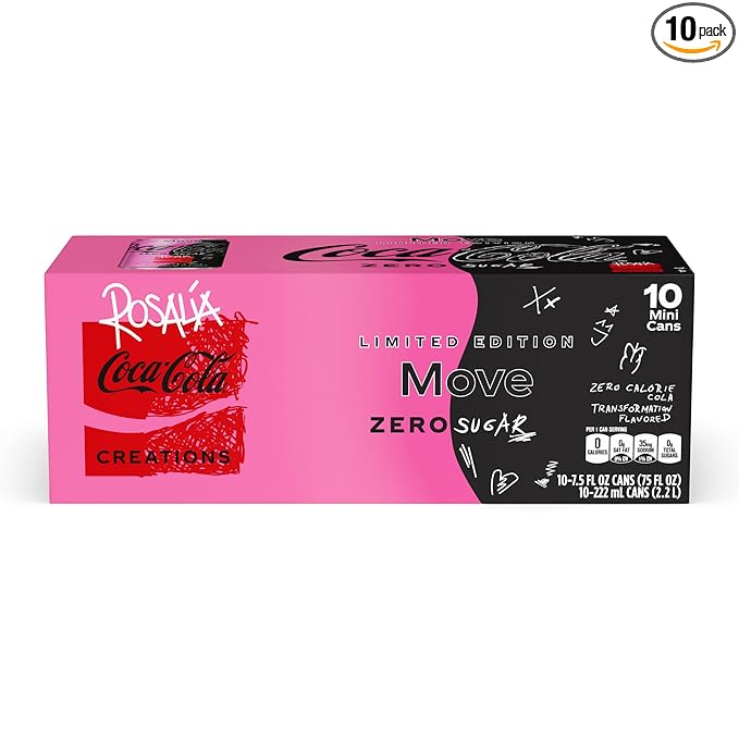 Coke Zero Sugar Creations Move - 7.5oz 10pk mini