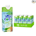 Vita Coco Coconut Water Naturally Hydrating Electrolyte Drink Smart Alternative to Coffee Soda and Sports Drinks Gluten Free Pineapple 16.9 Fl Oz (Pack of 12) 202.8 Fl Oz