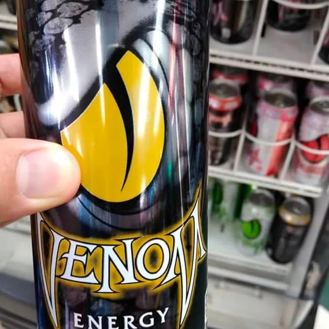 Venom Energy Drink Mango 0 Fat 160mg Caffeine 16 Fl Oz (Pack of 12) By LastFuel.
