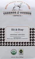 GROUNDS &amp HOUNDS Sit and Stay Coffee Whole Bean 12 OZ