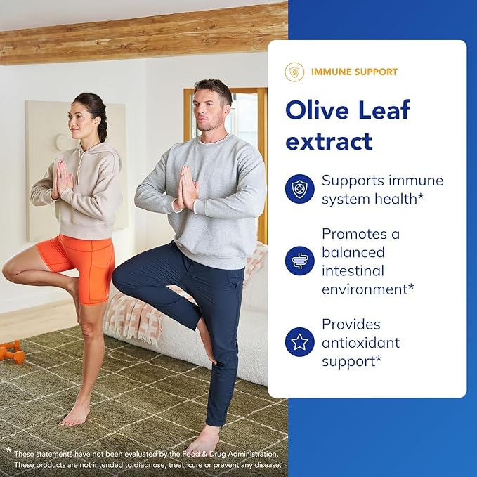 Pure Encapsulations Olive Leaf Extract | Hypoallergenic Supplement Supports Immune System and Healthy Intestinal Environment | 120 Capsules
