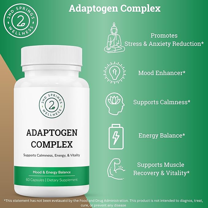 Men's Daily 7 Essentials Sleep Well &amp Adaptogen Complex Bundle