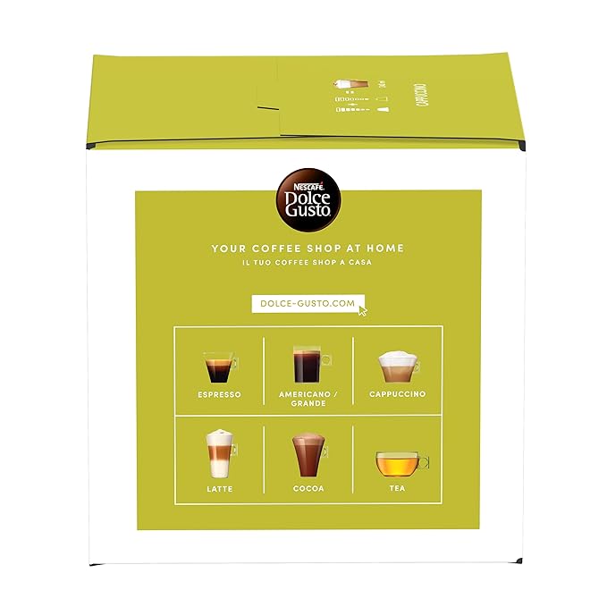 Nescafe Dolce Gusto Cappuccino 16 Capsules 100g