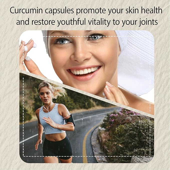 NIVELLE Turmeric Curcumin | Pure Turmeric Curcumin Supplement 1000mg | 95% Curcuminoids with Bee Propolis Ginger MCT Oil Fat Soluble Vitamin C &amp Black Pepper | 120 Capsules (2)