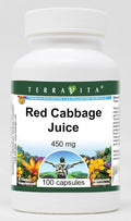 Terravita Red Cabbage Juice - 450 mg (100 Capsules ZIN: 519606) - 3 Pack