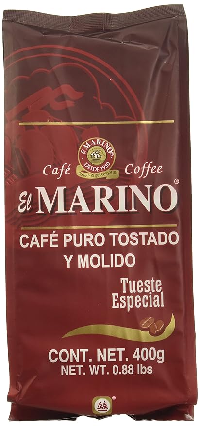 El Marino Roast and Ground Special Roast Coffee Cafe Tueste Especial 14.1 ounces - 400 grams