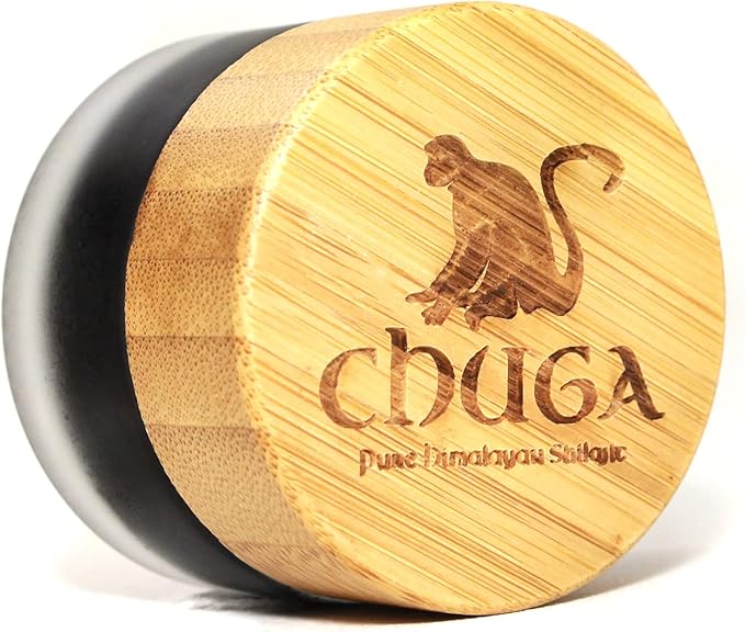 Chuga's Shilajit | Organic Shilajit Harvested 16000ft | Lab Tested in USA 74+ Fulvic Acid Grade A Immune Booster - 0.7 Ounce (Pack of 1) - Shilajit For Men