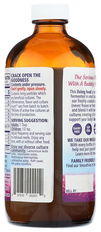 Inner-Eco Probiotic Coconut Water Probiotic Blueberry Blackberry 15 Fl Oz
