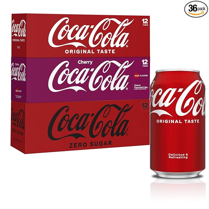 Coca-Cola Soft Drink Variety Pack 12 fl oz 36 Pack