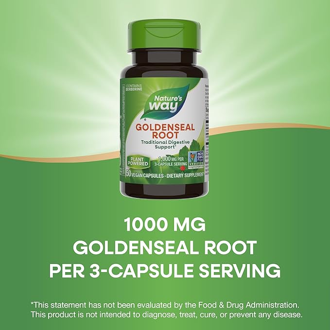 Nature's Way Goldenseal Root 50 Caps