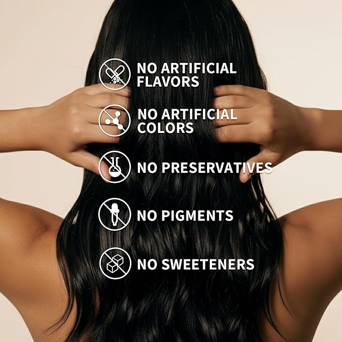 Voluminous Fortifying Collagen Peptides Protein–6500mg Dual-Patented Collagen Powder&amp8 Key Nutrients|Supports Growth HairStrong NailsHealthy Skin.Highly PureNo EstrogenNo Hormones-3.53 oz