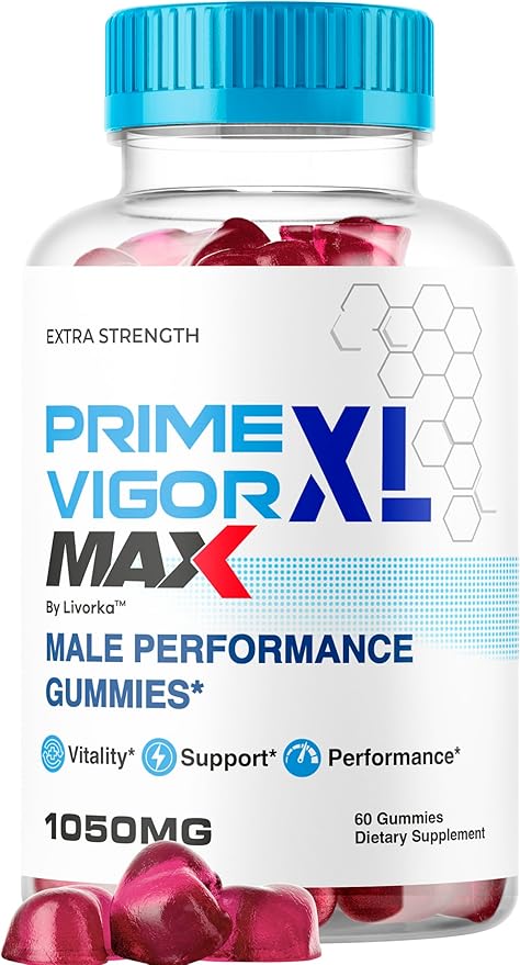 Prime Vigor XL Max - PrimeVigor XL Max Gummies for Men - Maximum Strength Prime Vigorxl for Men Primevigormax Advanced Formula Gummys Primevigorgummies Supplement 60 Gummies for 1 Month