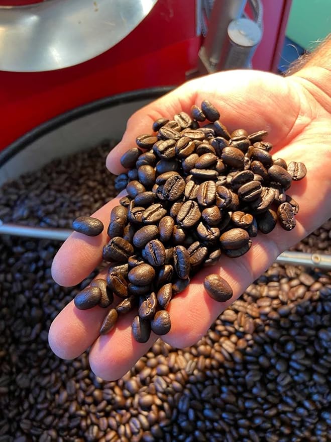 Colombian Dark Premium Roast - Ground Coffee - Low Acidity - 1Pound (5Lb)