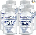 Research Verified Prosta Relief - Saw Palmetto and Bioperine - Prostate Health Bladder &amp Urinary Health Drive and Performance - Pure Natural 90 Capsules (Pack of 6)