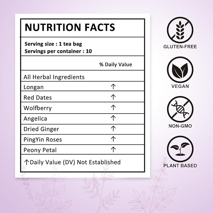 Aromlife Womb Detox Fertility Tea for Uterus Detox &amp Cleanse Packs Of 5 Organic Womb Fibroid Tea Helps PCOS and Hormone Balance with Natural Ingredients to Get Pregnant Fast &amp Uterus Warm