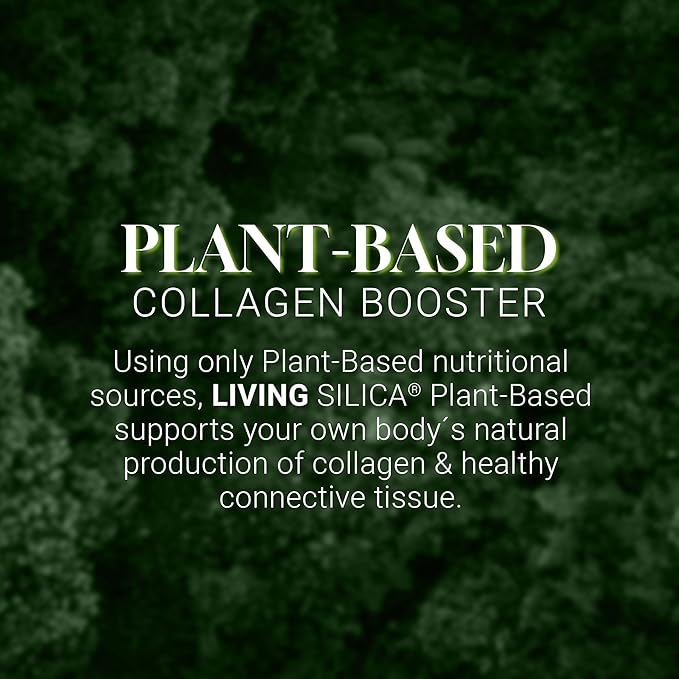 Living Silica ORGONO Plant-Based Collagen Booster | Horsetail Extract &amp Rosemary | Supports Collagen &amp Elastin for Joint &amp Bone Health Glowing Skin Strong Hair &amp Nails | 33.85 Fl Oz
