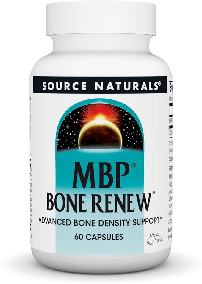 Source Naturals MBP Bone Renew Milk Protein for Advanced Density Support* - 60 Capsules