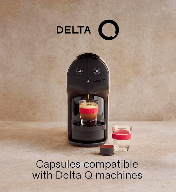 Delta Q Espresso Pods for Delta Q machines Qalidus - Intensity 10 Notes of Caramel XL Pack - 40 Capsules