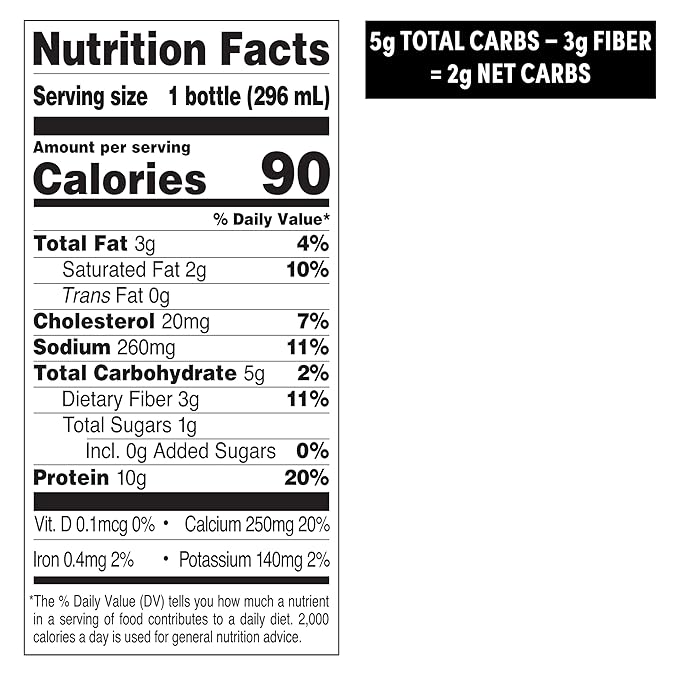 Quest Nutrition Iced CoffeeMocha Latte1g Sugar10g Protein90 calories200mg of caffeine(Pack of 24)