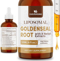 Goldenseal Root Extract 3000mg – Goldenseal Tincture for Immune &amp Respiratory – Fast Absorbing Sugar-Free Vegan – 120 mL (4 fl oz)