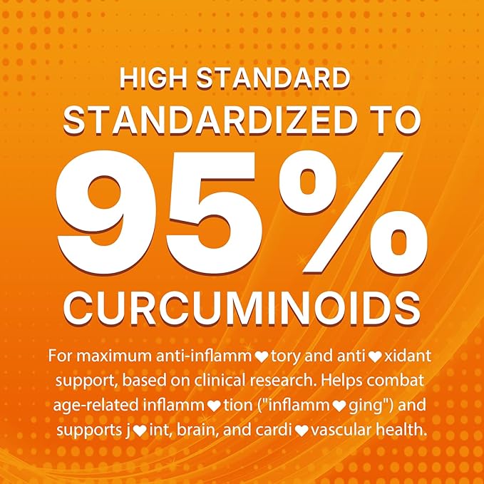 5 in 1 Turmeric Curcumin Softgels 2000mg with Milk Thistle Seed Extract &amp Black Pepper Ginger Root - Immune Liver Support - 95% Curcuminoids - Turmeric and Ginger Supplement Softgel Capsules