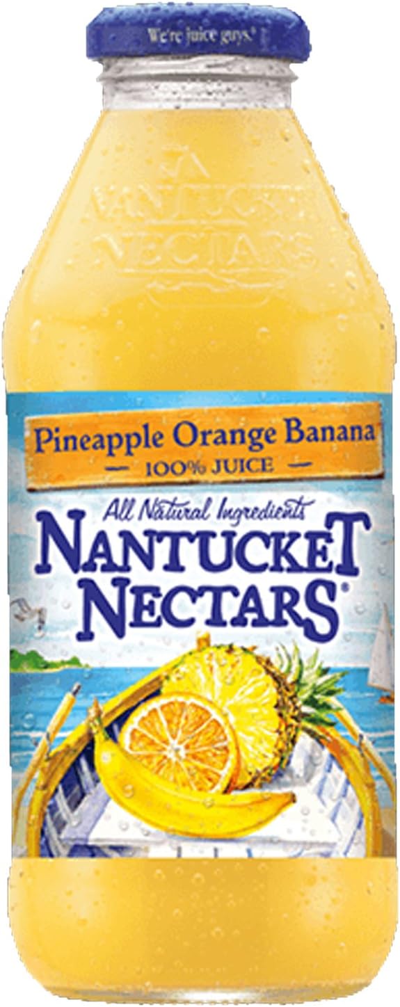 Nantucket Nectars - Pineapple Orange Banana - 15.9 oz (6 Plastic Bottles)