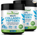 Collagen Peptides Powder Unflavored - Hydrolyzed Collagen Protein Powder Type 1 2 &amp 3 - Grass Fed Keto Collagen Powder for Women &amp Men - Vital Hair Skin Nails Joints Recovery 11g Per Ser