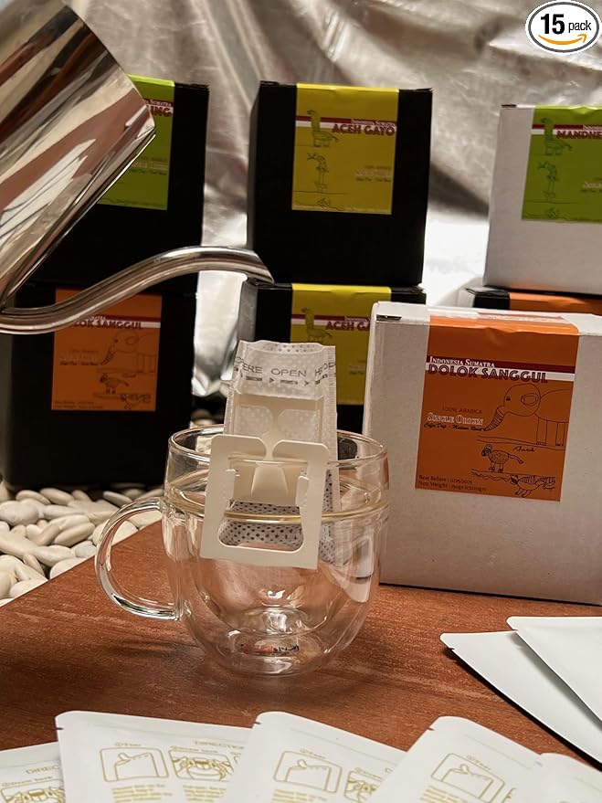 Indonesian Single Origin Coffee (15 Sachets)