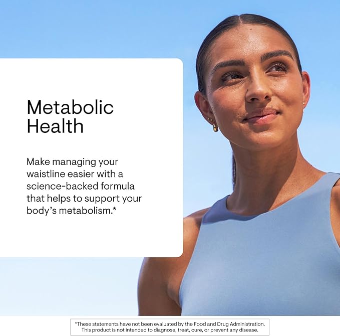 THORNE - Metabolic Health - Bergamot &amp Curcumin Phytosome Supplement to Aid Weight Management - Supports Healthy Fat Metabolism to Promote a Healthy Liver* - Third-Party Certified - 120 Capsules
