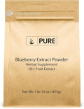 PURE ORIGINAL INGREDIENTS Blueberry Extract Powder (1 lb) Pure Herbal Supplement Extract Powder