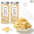 Dried Lily Bulb (Bai He) 7.05oz / 200g (100g × 2 Jars) – Sulfur-Free Chinese Lily Bulbs for Soup Congee Herbal Tea &amp Oatmeal 百合 无硫百合干 龙牙百合