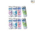 Milkis AYCE 8 Flavors Mixed K-Drink - Original/Strawberry/Melon/Apple/Banana/Peach/Grape/BananaStrawberry (8 Cans Combo(O2/P2/M2/G2))
