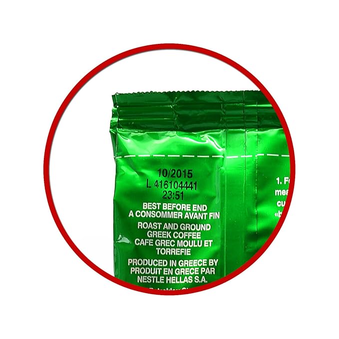 Papagalos Loumidis Ground Coffee 16 Ounce - Pack of (3) PCS