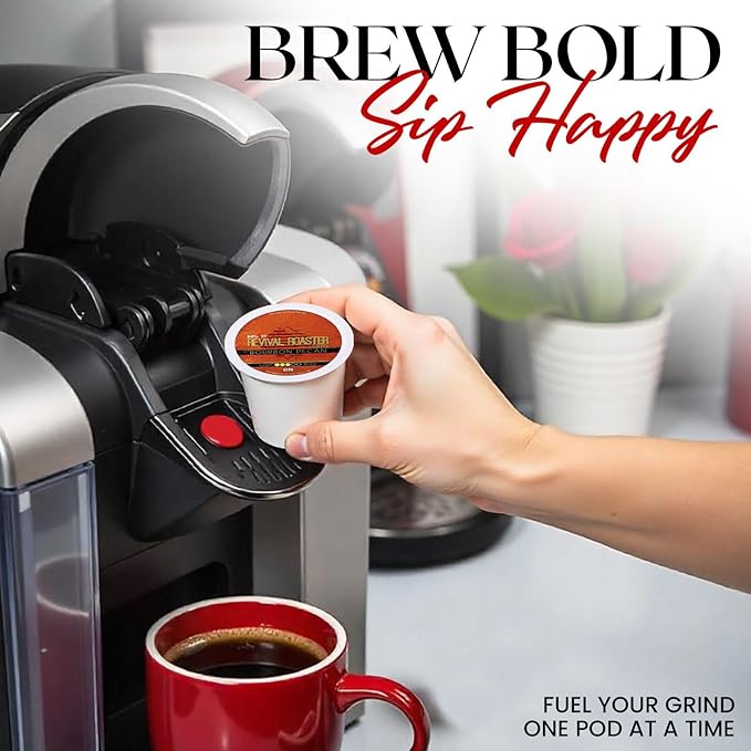 InfuSio Coffee Pods – 96 Count Bourbon Pecan (Flavored Coffee) Single Serve Coffee Pods for Keurig K Cup® Brewers Compatible with Keurig 2.0 Brewers