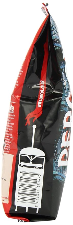 Percol Fairtrade &amp Organic Americano Ground Coffee 227g (Pack of 8)