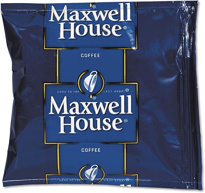 Maxwell House 866150 Coffee Regular Ground 1.5oz Pack 42/Carton