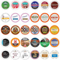 Crazy Cups Variety Pack Sampler Assorted Single Serve Coffee Pods Premium Coffee 30 Count